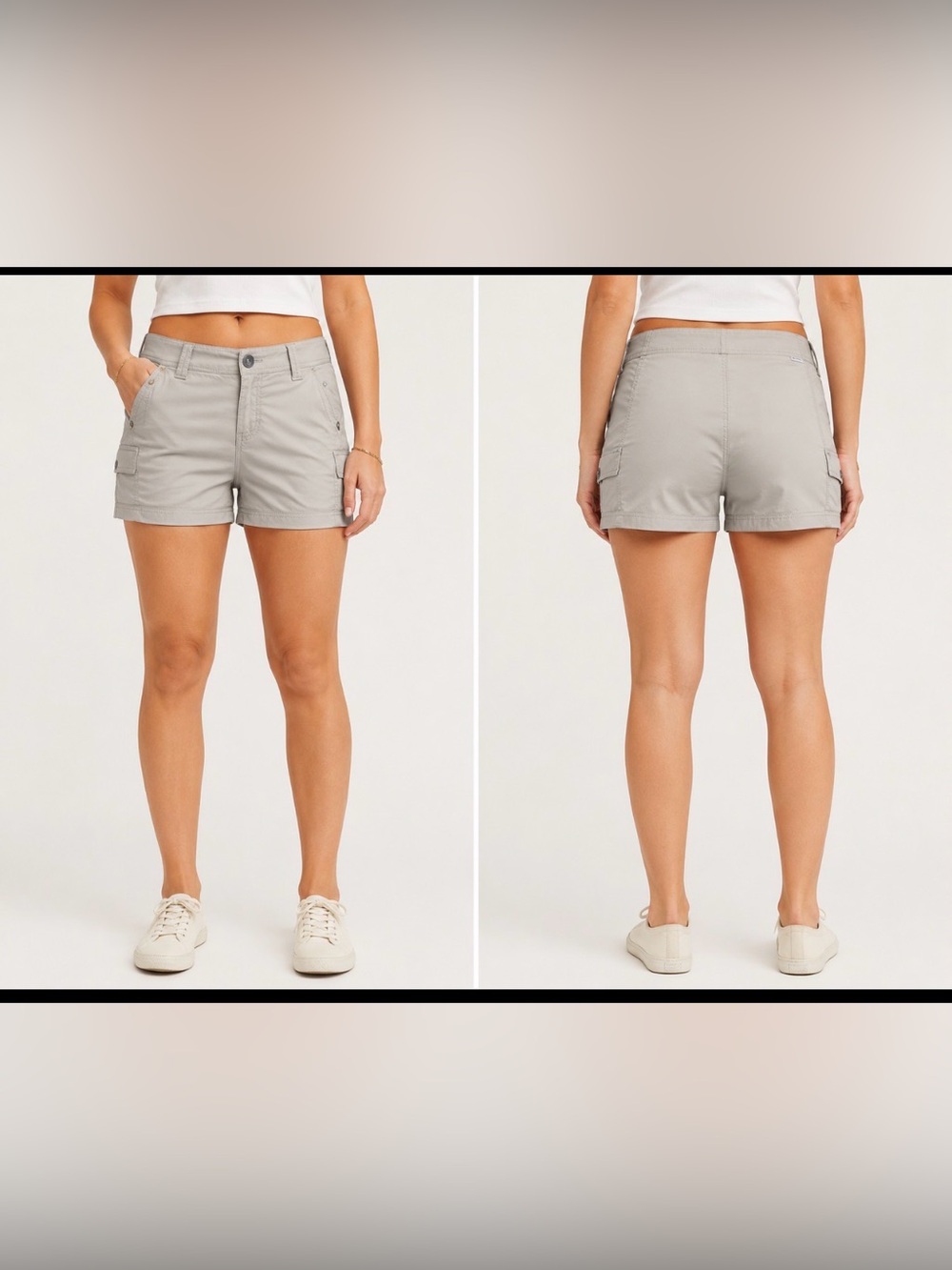 Eddie Bauer Women's Tan Cargo Shorts